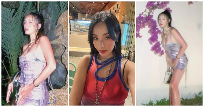 千禧K歌女神李蘢怡低胸晚裝Look大騷豐滿上圍  火辣性感女人味爆發