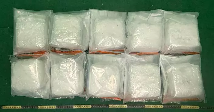 越南抵港運急凍海鮮紙箱藏10公斤冰毒　海關拘兩名男女