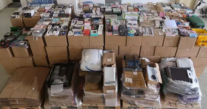 運往馬來西亞及伊拉克兩貨櫃 藏約值6400萬元走私貨