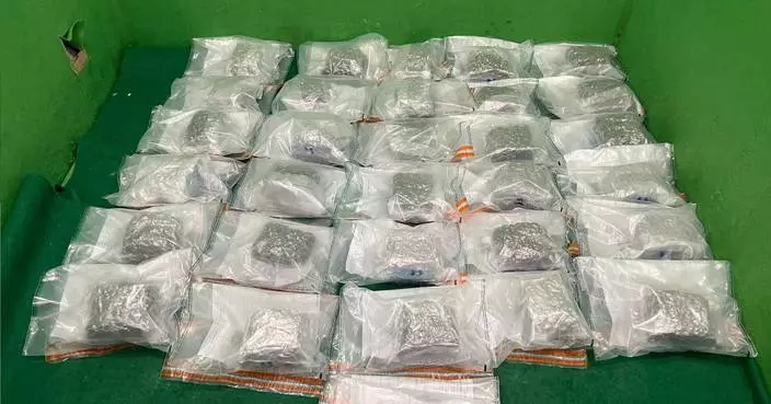 海關機場破行李藏毒 檢值340萬大麻花拘一男子