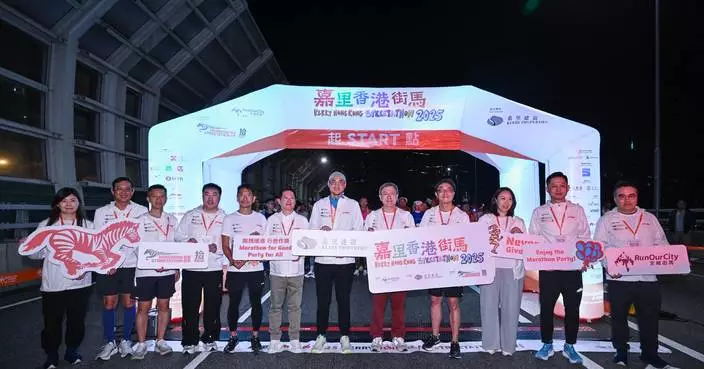 香港街馬早上舉行   港九及將軍澳多處分段封路   卓永興出席打氣