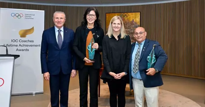郎平獲國際奧委會教練終身成就獎