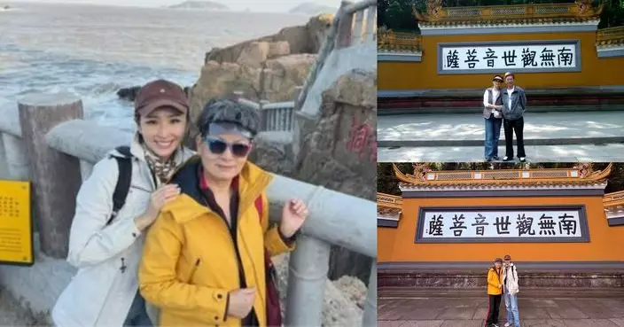 金牌司儀陳貝兒偕父母重遊舊地 孝順女為媽媽慶生：媽咪好靚女！爹哋都好靚仔喎！