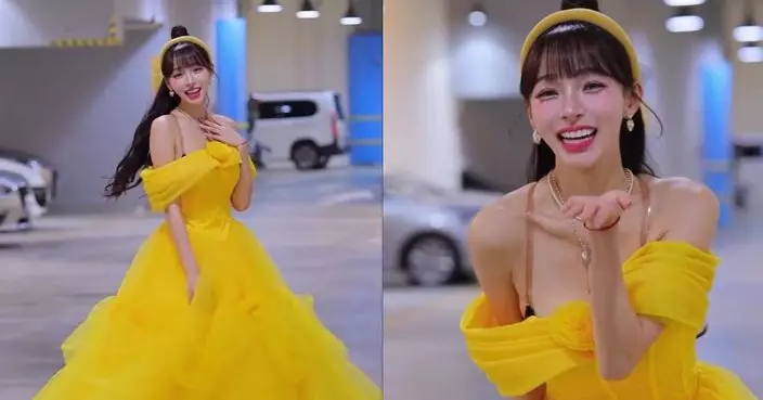 林襄暗黑貝兒造型引熱議 疑失守洩黑色內衣