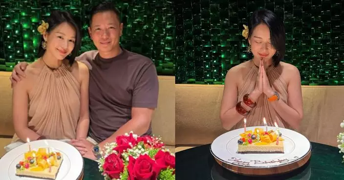 胡杏兒46歲收老公甜蜜驚喜 李乘德攬實賀「女王」生日