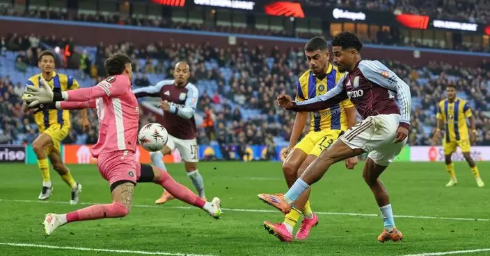 歐霸盃森林悶和格拉茨　阿士東維拉兩球淨勝特拉維夫馬卡比