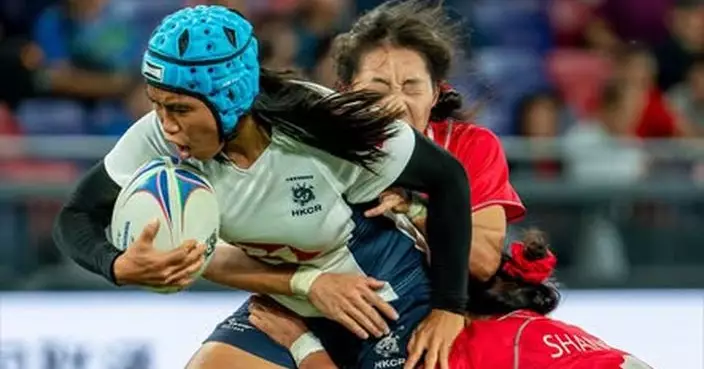 全運會｜港隊女子七人欖球隊明晚與上海隊爭奪第五名