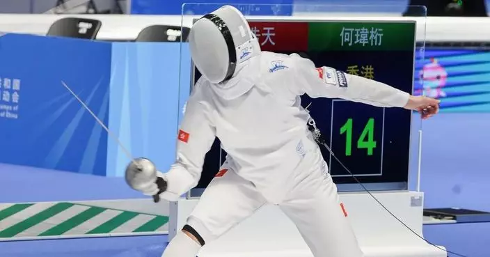 全運會｜港隊男子重劍團體賽不敵寧夏隊　以第六名完成賽事