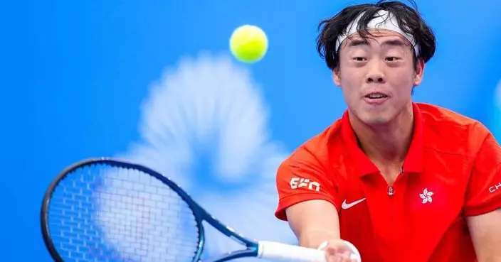 全運會｜黃澤林順利晉身網球男單八強