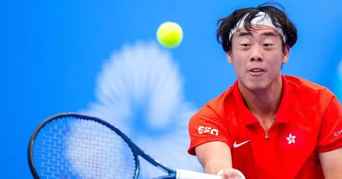 全運會｜港隊網球手黃澤林男單4強落敗　取得銅牌　