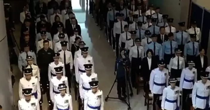 警方舉行警隊紀念日　周一鳴稱維護國家安全及社會治安任重道遠