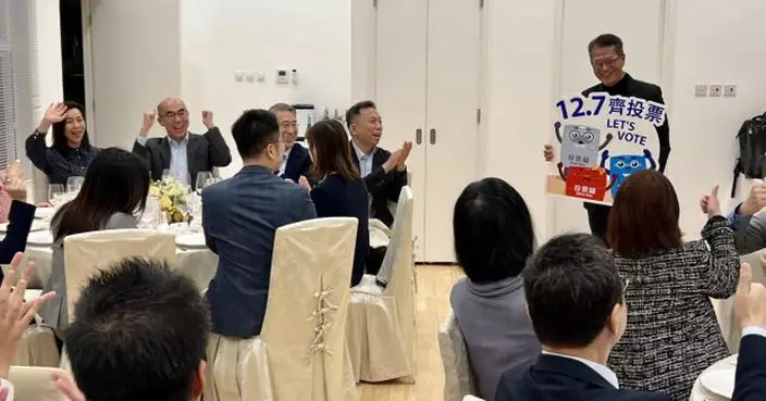 立法會選舉｜陳茂波呼籲駐內地及海外經貿辦人員鼓勵親友投票