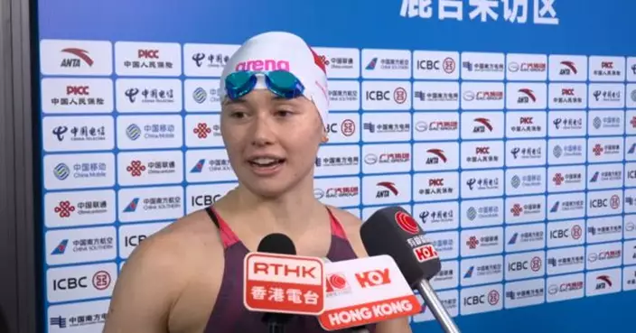 十五運會｜何詩蓓晉身女子100米自由泳決賽