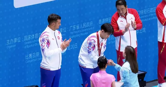 十五運會│ 港隊何思朗奪銀牌　男子佩劍全運會最佳成績