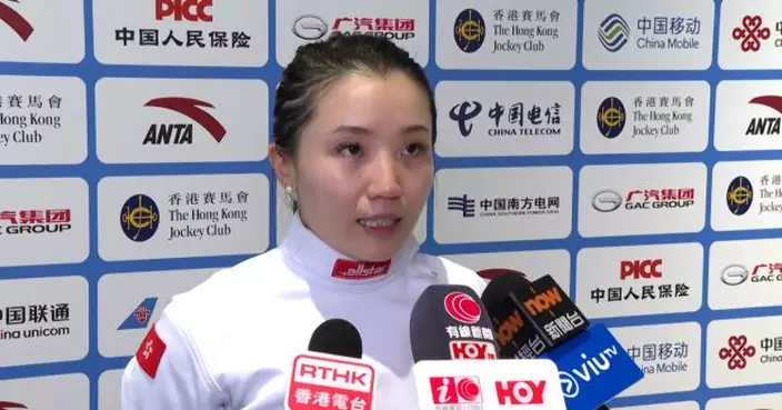 十五運會｜劍擊代表朱嘉望和陳渭泠稱做好準備放眼團體賽