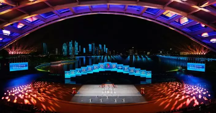 十五運會｜閉幕式暖場表演呈現中華文化　觀眾稱參與盛事感興奮