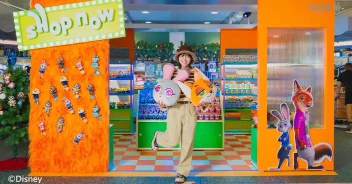 LOG-ON率先掀起聖誕購物熱 全港首個期間限定「優獸出沒快閃店」 大量優獸精品閃亮登場