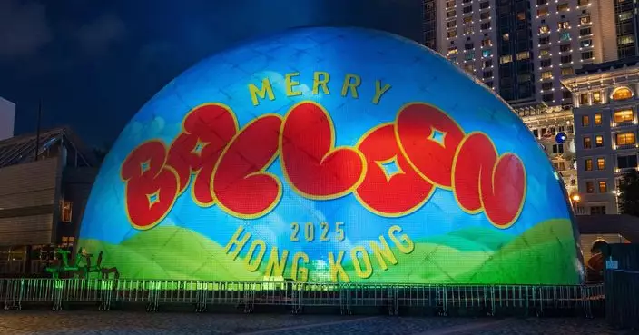 Merry Balloon太空館光影匯演開鑼 15個人氣IP角色夢幻登場