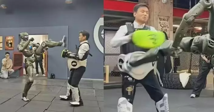 有片！內企CEO親上陣測試T800機械人遭重踹倒地直言：太殘暴了！