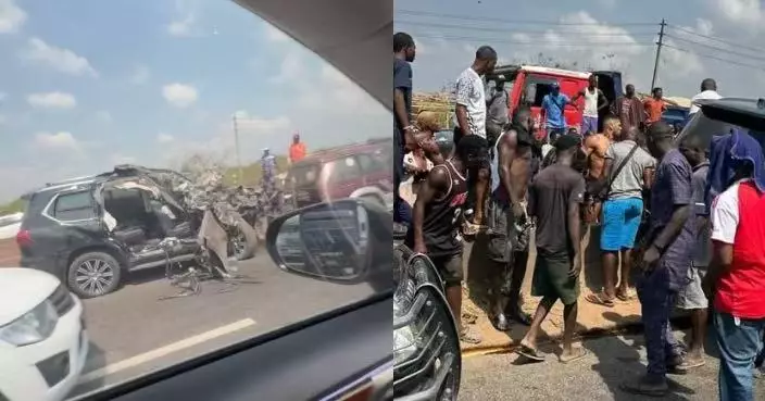 車頭撞毀！英拳王尼日利亞遇嚴重車禍逃一劫 同車2名友人傷重不治
