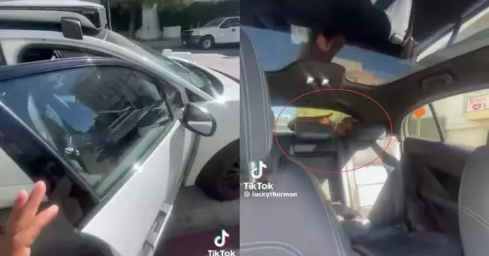 幫女兒call無人駕駛的士 美國女驚見陌生男藏後車廂驚恐不已