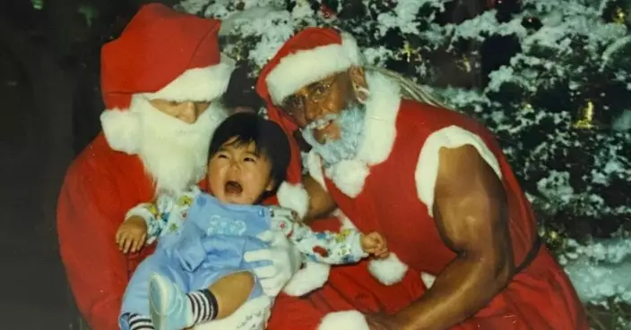 顛覆經典慈祥形象 日男幼年偶遇「猛男版」聖誕老人當場被嚇哭