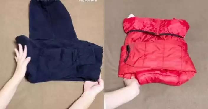 羽絨外套太佔位？日家事達人教路收納技巧慳位又便攜