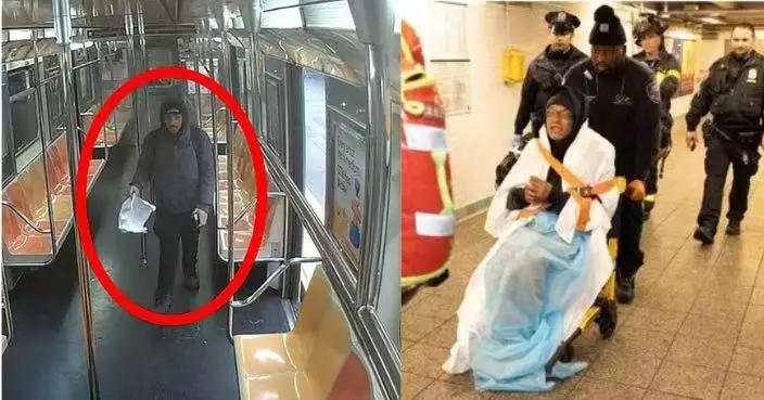 地鐵車廂內縱火燒傷熟睡男致命危 美男大生遭收押或臨7年監禁