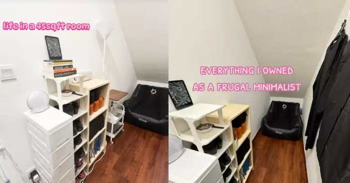 奉行極簡主義！大馬醫生夫婦搬入診所內4平米小屋居住 全家衣物僅留7件