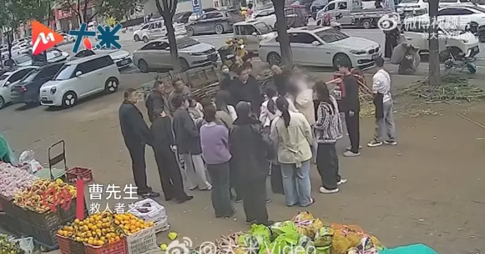 河南2歲男童街頭鯁喉命懸一線 獲3名熱心途人接力施「海姆立克法」救回一命