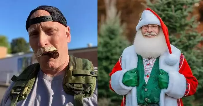 兒子1說話成契機 美消防員兼職扮聖誕老人年做1個月收入可達27萬