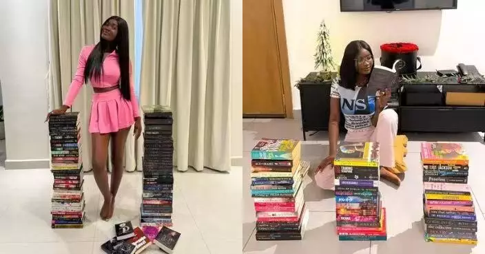 1年讀完120本實體書 女子自豪曬「戰績」反遭網民批閱讀內容低俗？