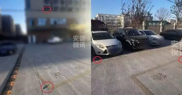 倒車遇天降菜刀砸車邊 寧波女抬頭又見鉸剪掉落嚇壞 警方調查揭真相