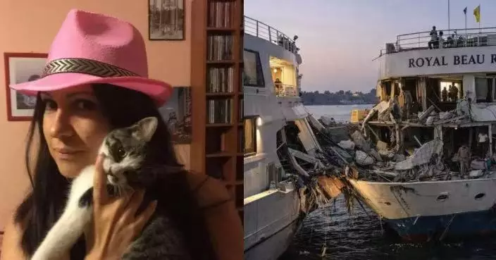 埃及尼羅河觀光郵輪相撞 47歲意籍女教師肺部遭刺穿客死異鄉