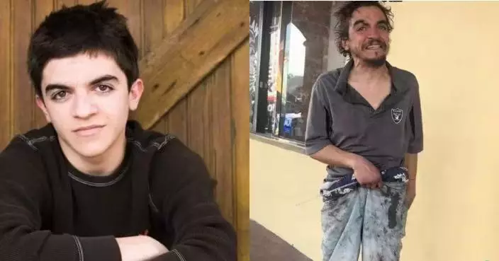 流落街頭邋遢憔悴 美昔日童星被認出仍微笑回應 近況曝光惹關注