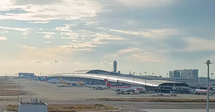 日本關西機場預計 下周往返中國航班數量減三成