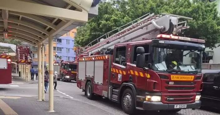 屯門安定邨有單位起火一名女子死亡 51歲丈夫涉嫌謀殺被捕