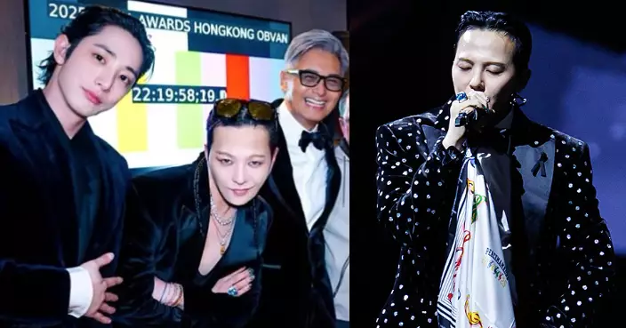 GD分享與周潤發MAMA後台合照 還原10年前造型演出細節藏心思