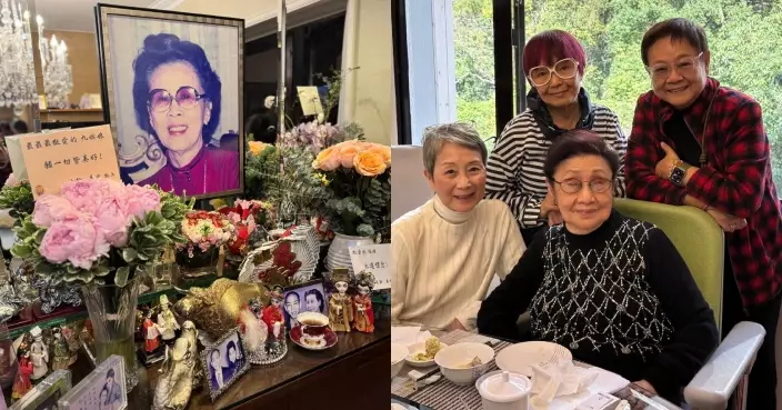 粵劇名伶任劍輝逝世36周年 97歲白雪仙在家設宴悼念老拍檔