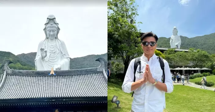 慈山寺為宏福苑罹難者舉行法會 黃浩然低調現身