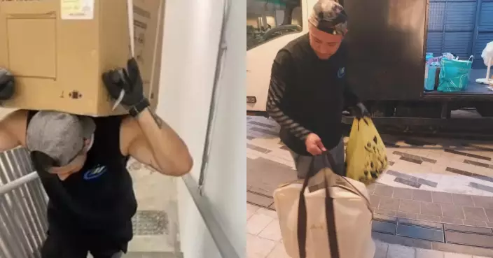 張致恒幫手搬40部雪櫃仔到簡約公屋 再挺身幫災民獲網民改觀