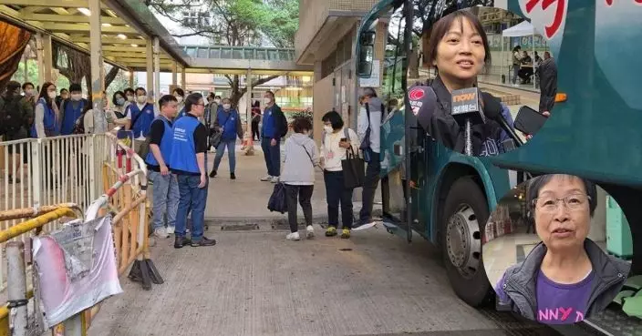 大埔五級火 | 宏志閣居民早上返回居所取回物品 何小姐：主要是禦寒衣物及藥物