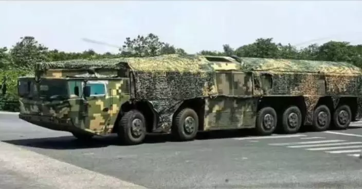 東風-27射程逼近8000公里 臨門撤下閱兵引揣測 美航母被迫後撤安全距離