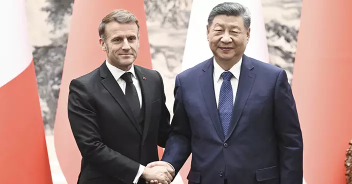 習近平與馬克龍會談 稱要讓中法全面戰略夥伴關係走得更穩更好