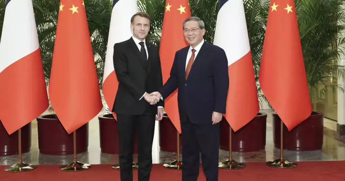 李強晤馬克龍稱中方願努力鞏固政治互信　冀法國推動歐盟堅持中歐伙伴定位