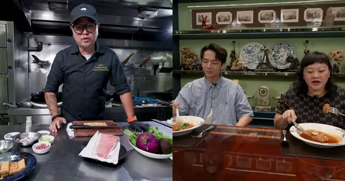 美食新聞報道｜洪師傅飲食世家燒鵝髀做「零食」 施焯日品味太史菜粗菜精做