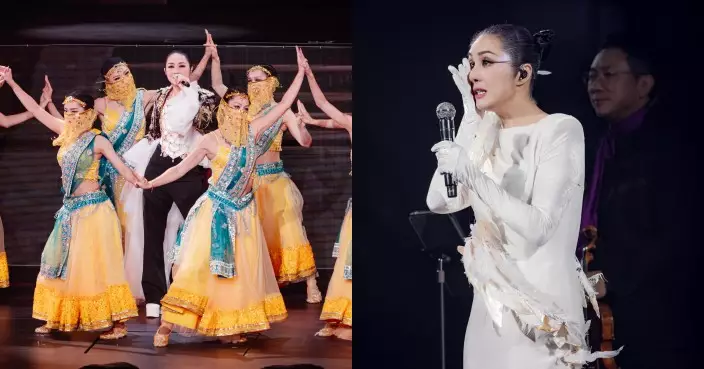 楊千嬅演唱會尾場Encore唱足17首 哽咽感恩重返香港舞台