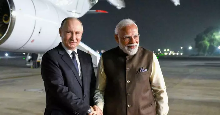 普京抵印度展開國事訪問 料與莫迪討論深化防務、能源和經貿合作