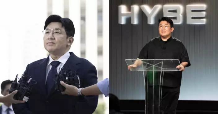 HYBE創辦人房時爀涉嫌不正當交易 遭凍結8.28億港元股份