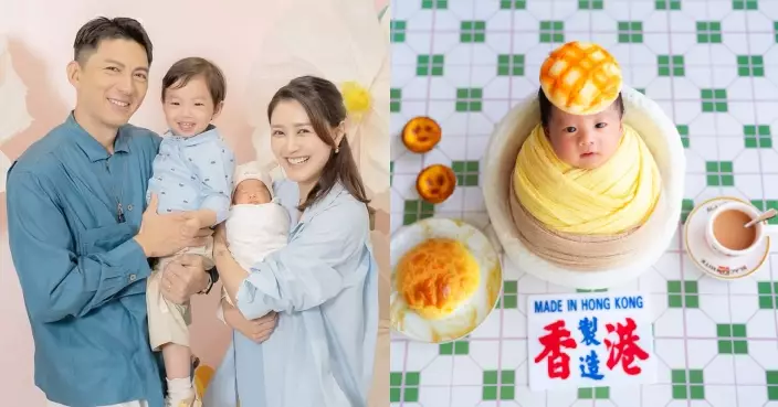 張寶兒晒細仔滿月照 「袁氹氹」化身「小菠蘿包」勁可愛